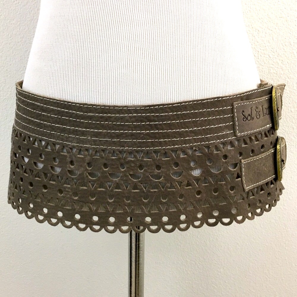 Sol & Luna | Wide Suede Belt